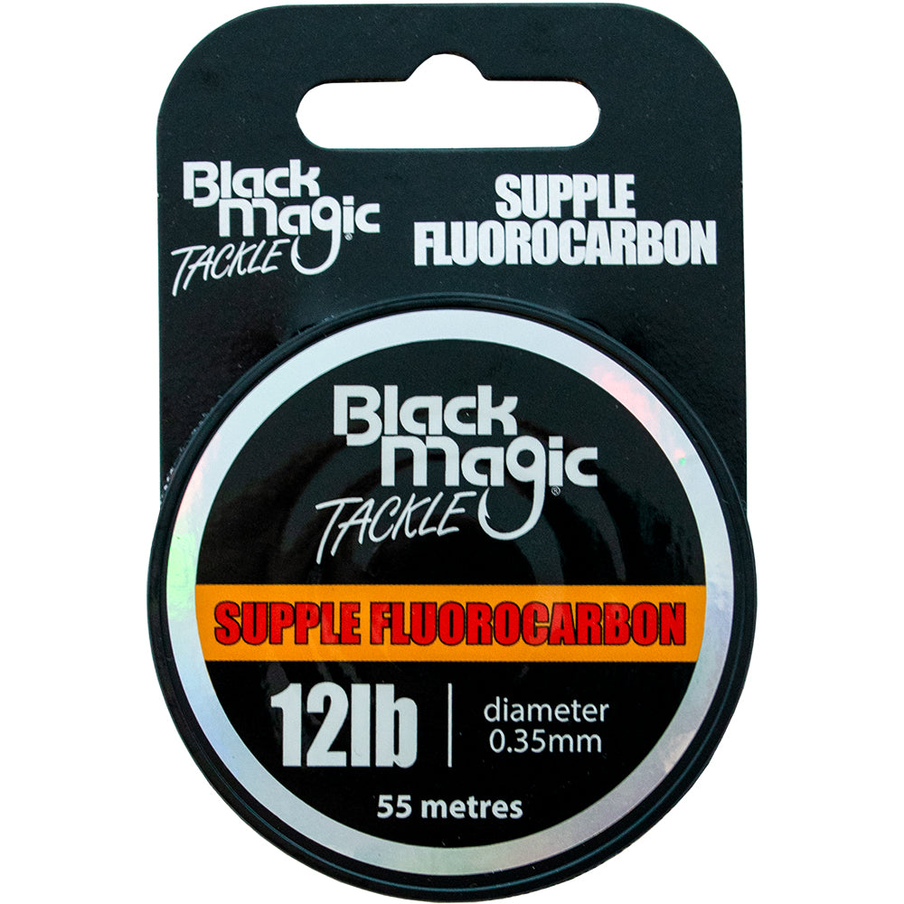 Black Magic Supple Fluorocarbon - Sportinglife Turangi